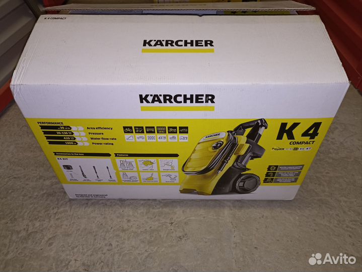 Аппарат высокого давления воды Karcher K4 Compact