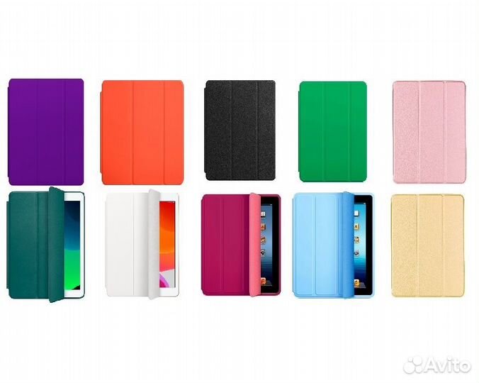 Чехол-книжка для любой модели iPad