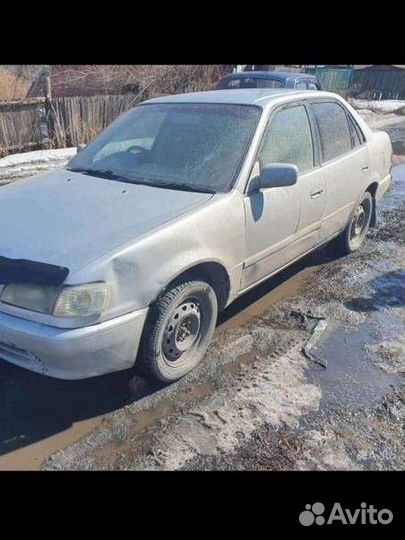 Toyota corolla e111 разбор