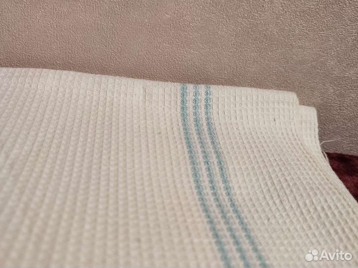 Ткань вафельная полотенечная, ссср, хлопок, хб