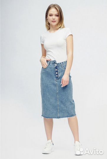 Юбка джинсовая