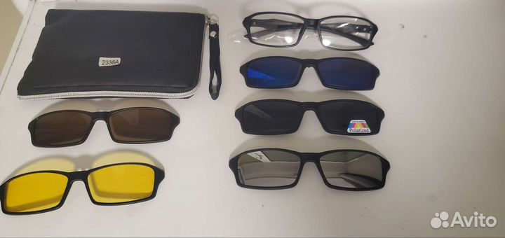 Очки со съемными линзами