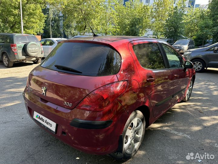 Peugeot 308 1.6 AT, 2008, 145 000 км