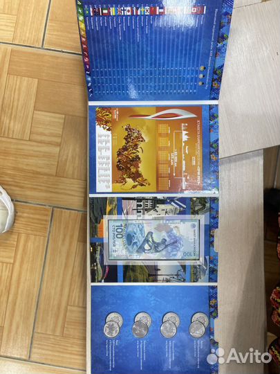 Набор олимпийских монет сочи 2014