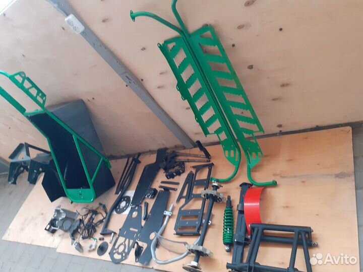 Запчасти снегохода Ирбис Тунгус 500L