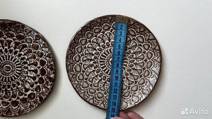 Блюдца ручная работа Антикварня