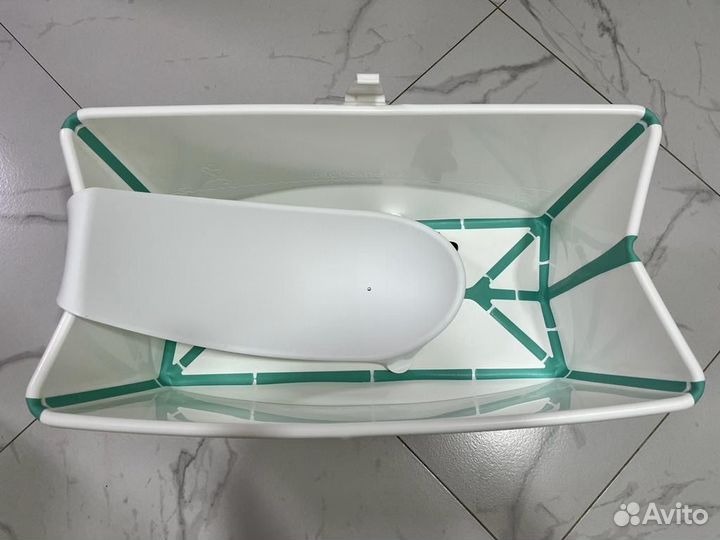Складная ванночка stokke с горкой