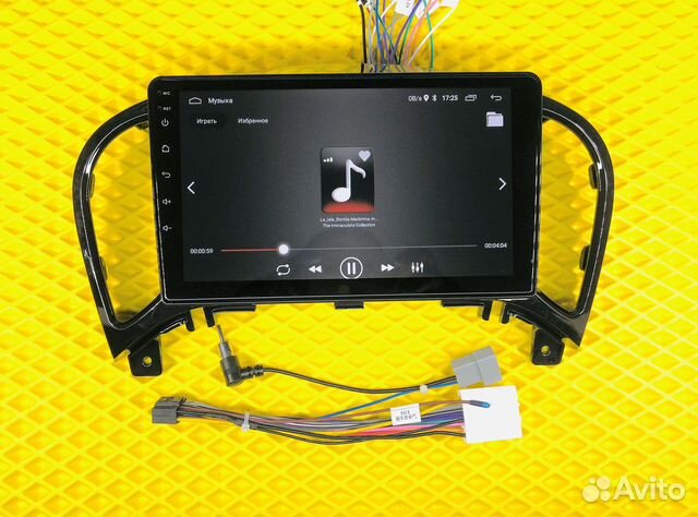 Магнитола штатная на android Nissan Juke