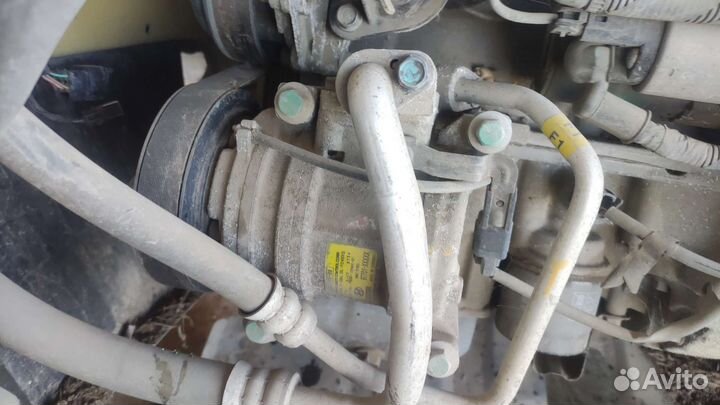 Компрессор кондиционера на Киа Пиканто 2. 11-17