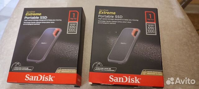 Portable SSD Sandisc Extreme 1TB объявление продам
