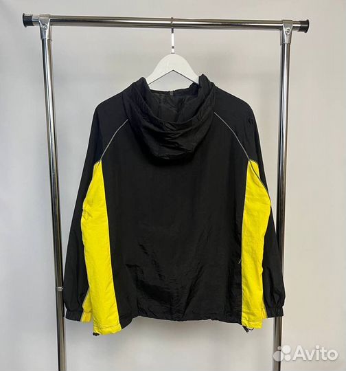 Ветровка Cortez черно-желтая