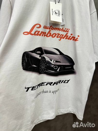 Футболка Balenciaga x Lamborghini (Oversize)