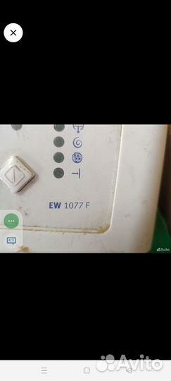 Модуль управления стиральной машины ew 1077f