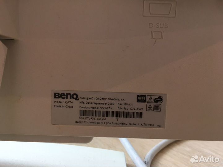 Монитор Benq