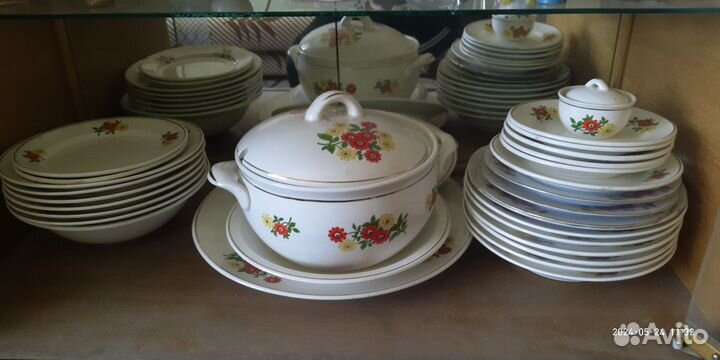 Сервиз кофейный чайный ГДР,сервиз Япония