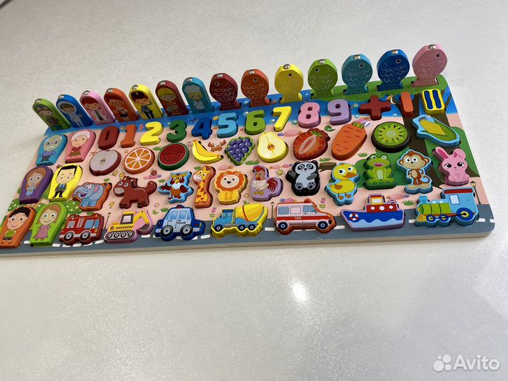 Игрушка развивающая деревянная