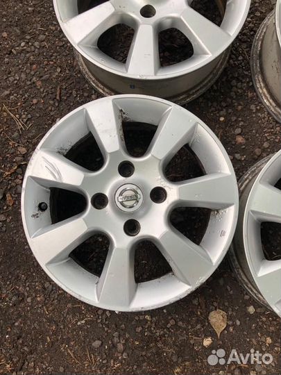 Диски литые оригинальные R15 Ниссан Тиида