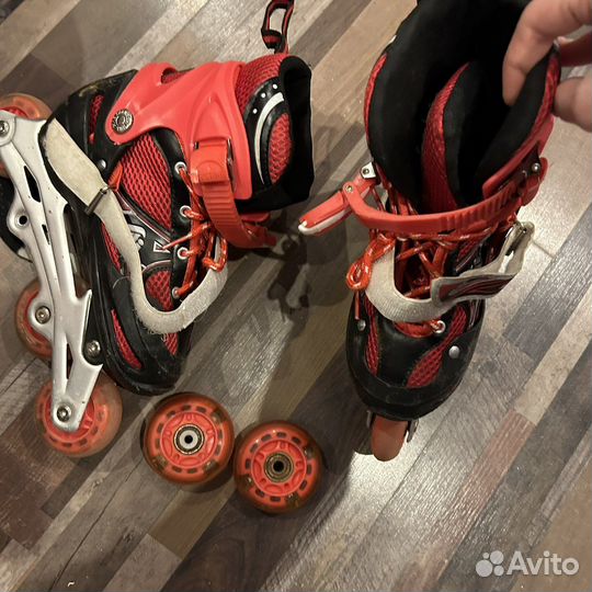 Детские раздвижные ролики 33-38