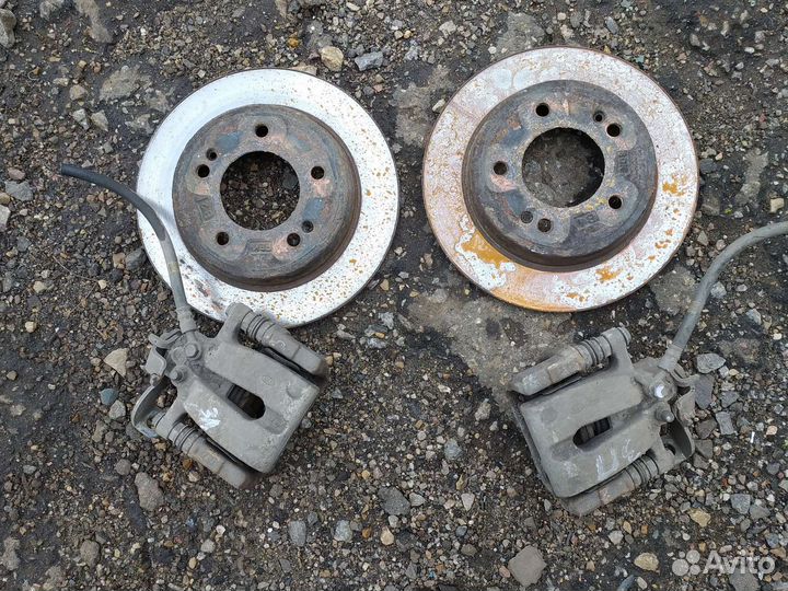 Комплект задних тормозов kia ceed jd