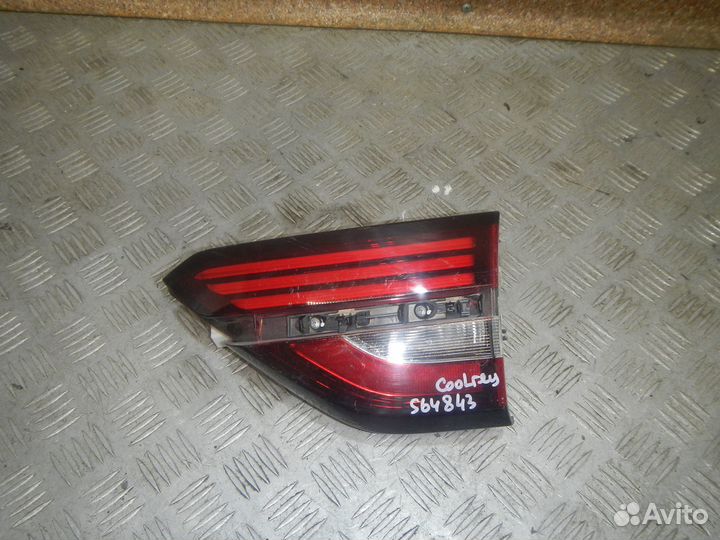 Б/У Б/У Фонарь задний внутренний правый, Geely