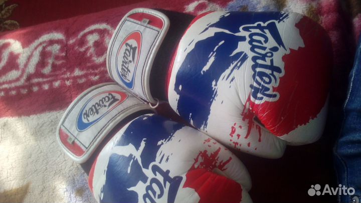 Перчатки тренировочные fairtex thai pride