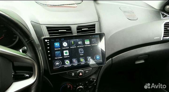 Андроид магнитола hyundai solaris (2010-2016)