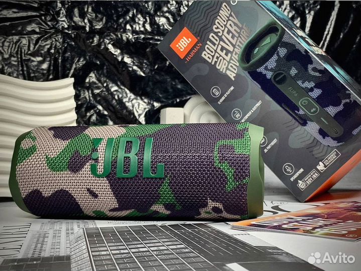 Колонка Jbl Flip 6 хаки