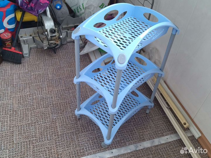 Этажерка пластиковая