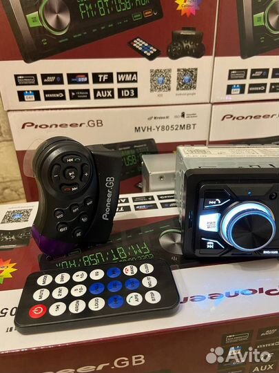 Автомагнитола pioneer с bluetooth