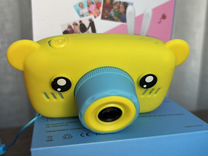 Фотоаппарат для детей желтый