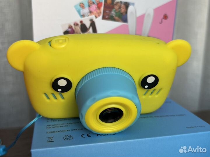 Детский фотоаппарат с большим дисплеем