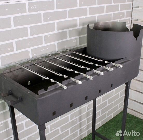 Мангал с подказанником