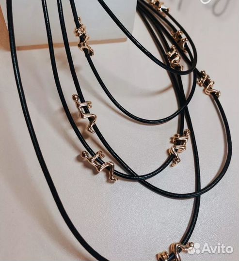 Колье человечки Uno de 50 style