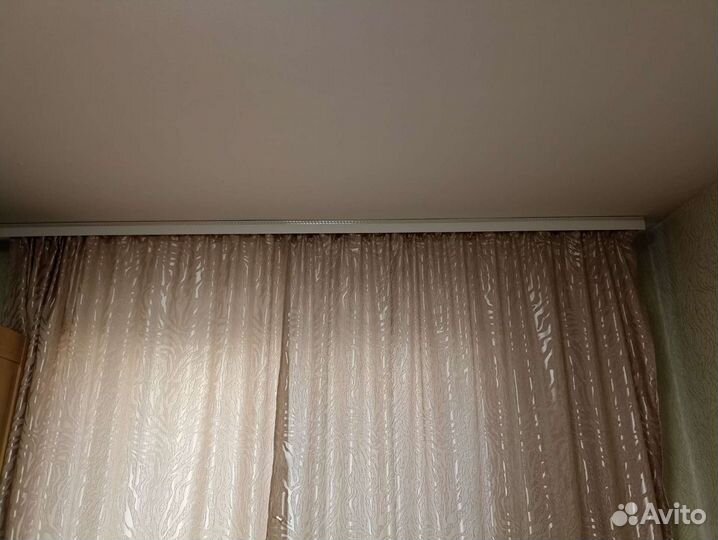 Карниз для штор потолочный прямой