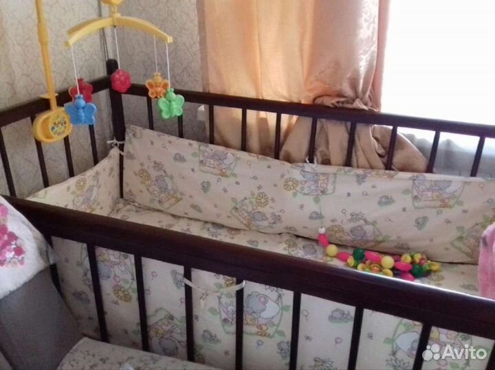 Бортики в кроватку