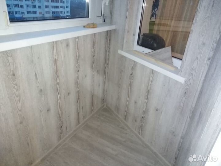 Отделка и утепление балконов