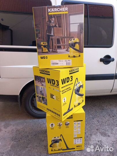 Строительный Пылесос Karcher WD 3