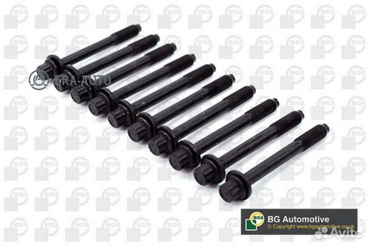 BGA BK4341 К-кт болтов ГБЦ (G4J)