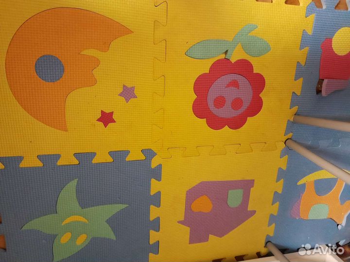 Мягкий коврик пазл