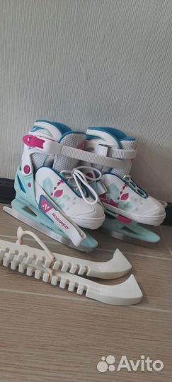 Коньки детские раздвижные