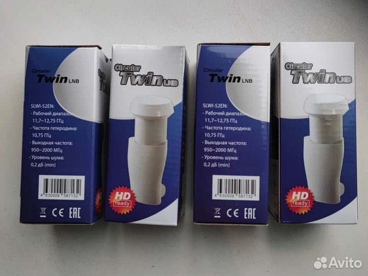 Конвертор на 2 выхода НТВ-Плюс и Триколор