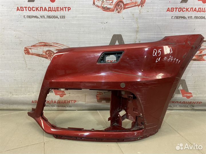 Бампер передний левый Audi Q5 (2016-Н.в.)