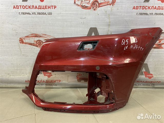 Бампер передний левый Audi Q5 (2016-Н.в.)
