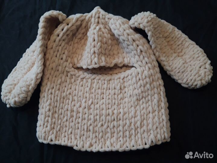 Балаклавы плюшевые из alize puffy