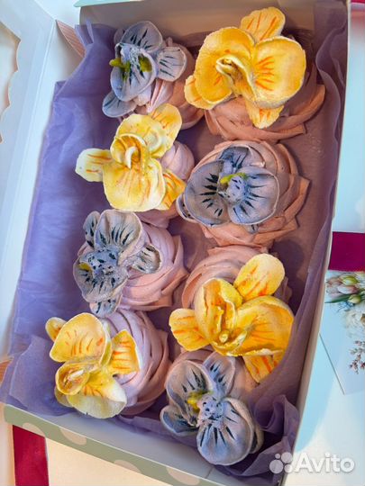 Натуральный зефир подарок на 8 марта