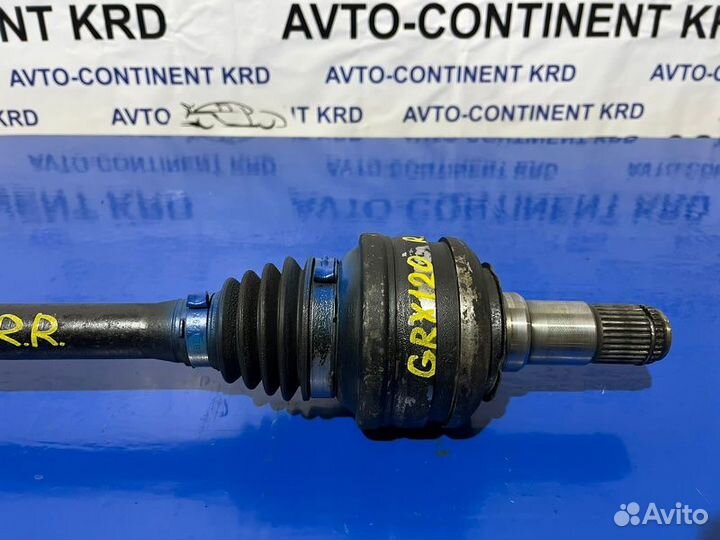 Привод задний правый Toyota Mark X GRX120 4GR