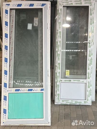 Дверь металлопластиковая 2 м и 190