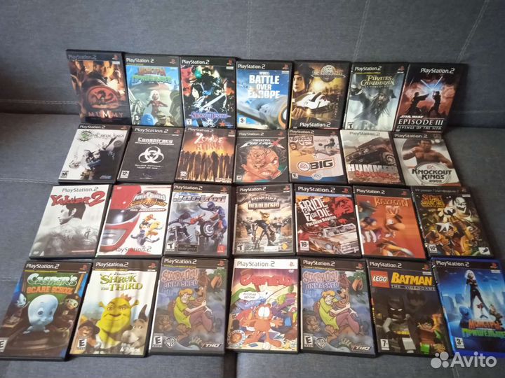 Игры на приставку Sony PS2