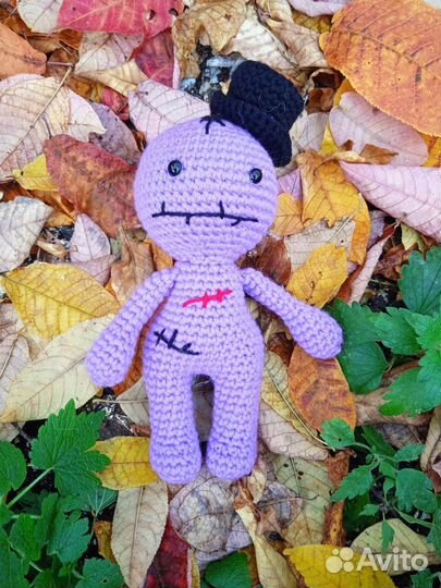 Кукла Вуду амигуруми
