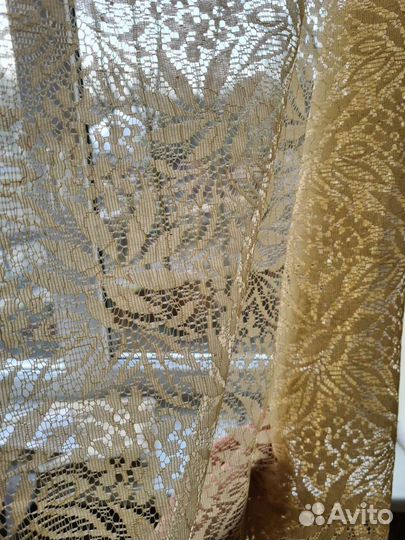 Тюль 2 штуки 120 на 170